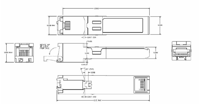 OEM Fiber Switch Ethernet 2 Port 1.25g Sc 8 Rj45 Pcba Media Converter for  Hp Transceiver